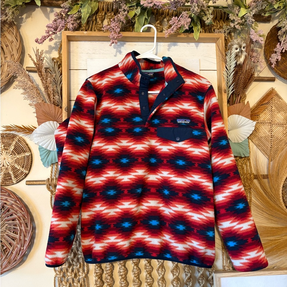 Patagonia Synchilla Wild Dessert  Aztec Fleece Small